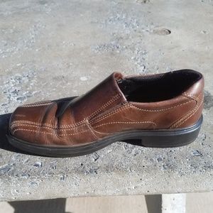 Ecco women's slip-ons loafers Brown US size 8